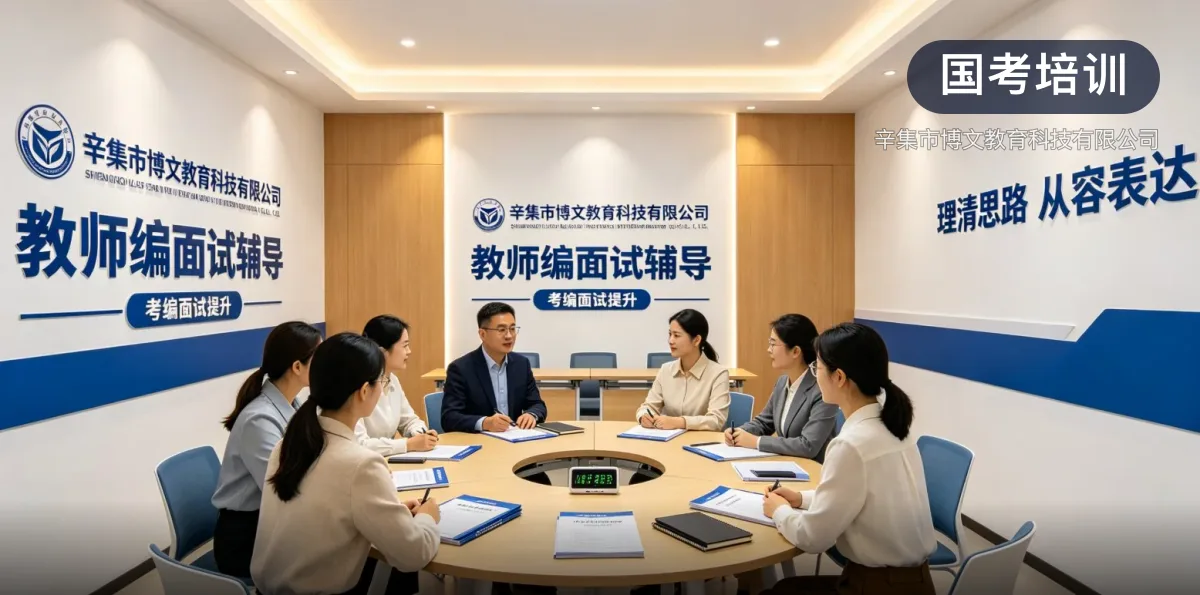 国考培训 · 辛集市博文教育科技有限公司官方服务认证