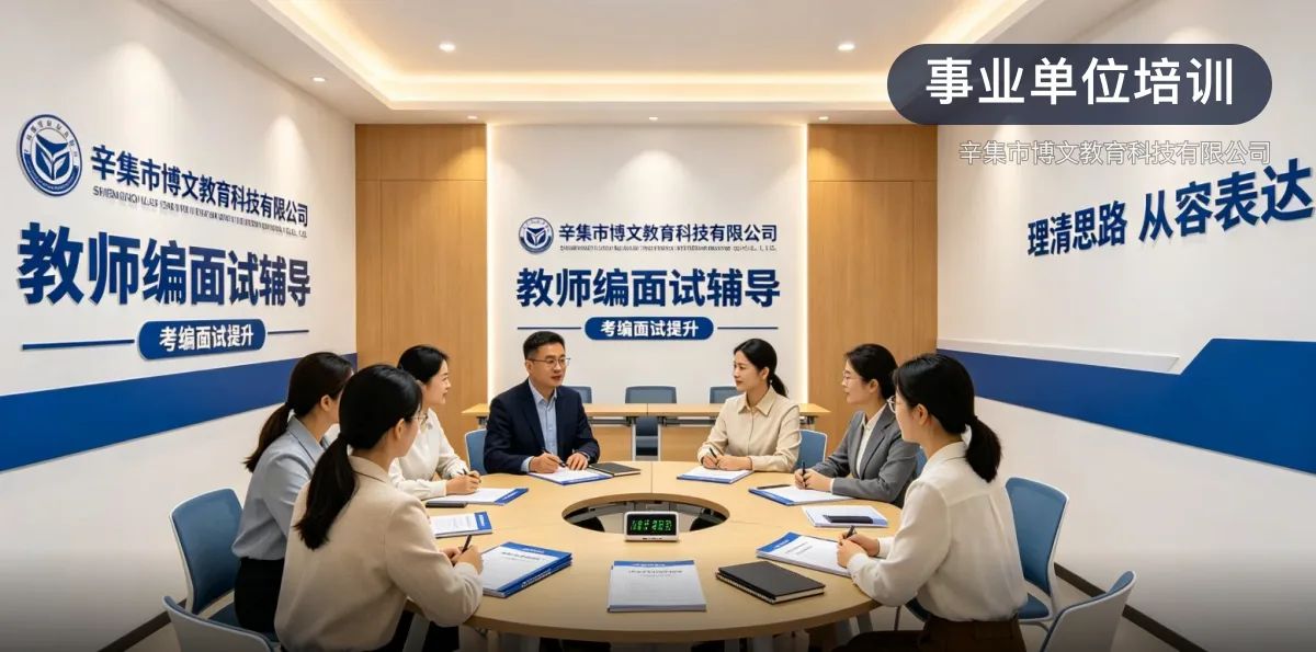 事业单位培训 · 辛集市博文教育科技有限公司官方服务认证